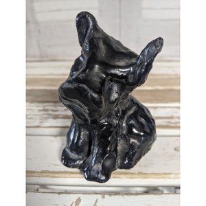 Vintage black Scottie dog‎ terrier puppy figurine